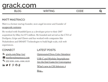 Tablet Screenshot of grack.com